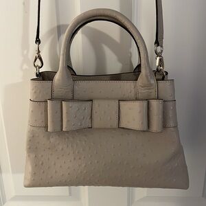 Kate Spade Charm City Ostrich Bow Crossbody Purse